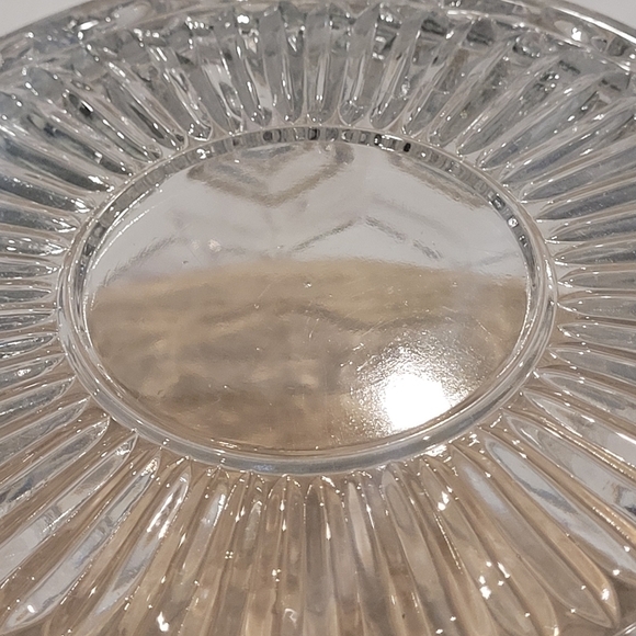 Vintage Crystal Glass Decorative Bowl Entryway Candy Dish - Picture 10 of 16